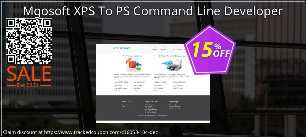 Mgosoft XPS To PS Command Line Developer coupon on World Password Day discounts