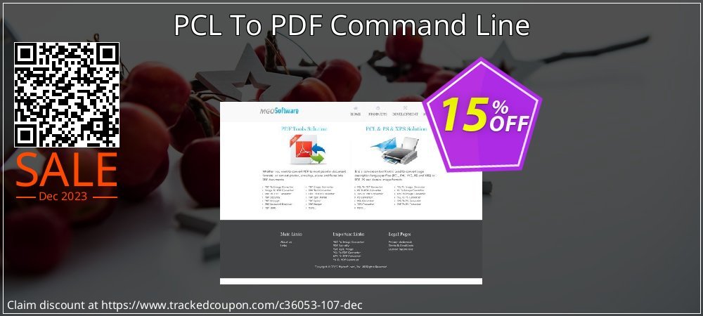 PCL To PDF Command Line coupon on Working Day deals