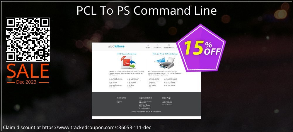 PCL To PS Command Line coupon on World Party Day offering discount