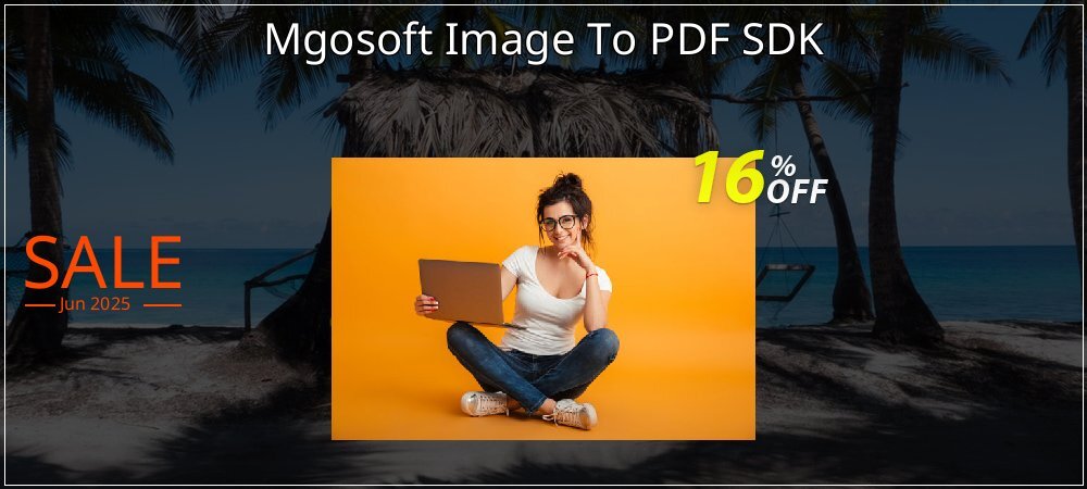 Mgosoft Image To PDF SDK coupon on April Fools' Day offering discount