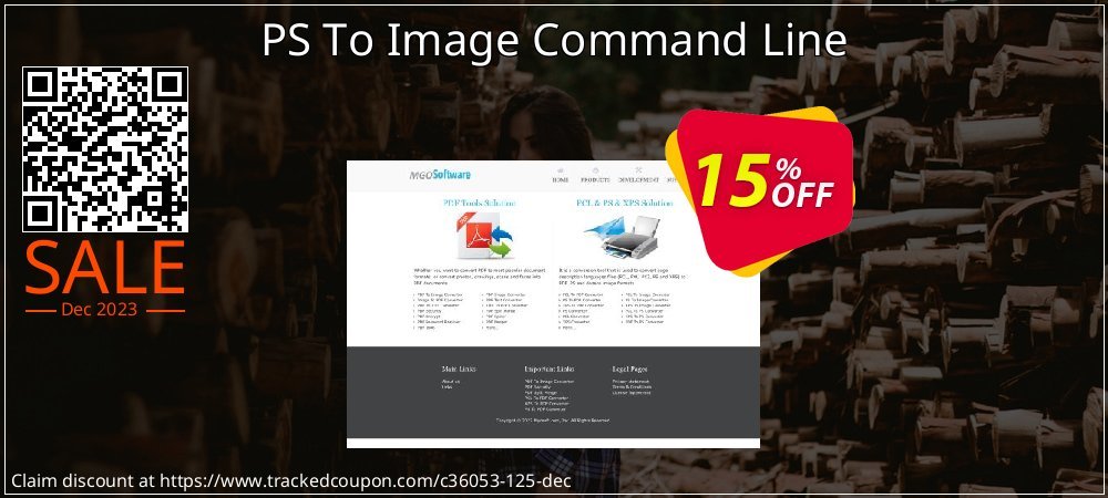 PS To Image Command Line coupon on National Walking Day sales
