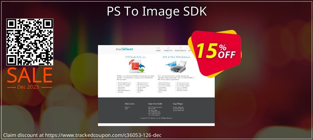 PS To Image SDK coupon on Palm Sunday sales