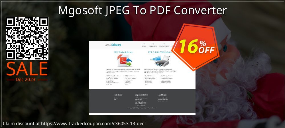 Mgosoft JPEG To PDF Converter coupon on Easter Day offering sales