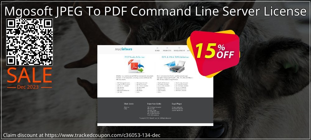 Mgosoft JPEG To PDF Command Line Server License coupon on World Password Day deals