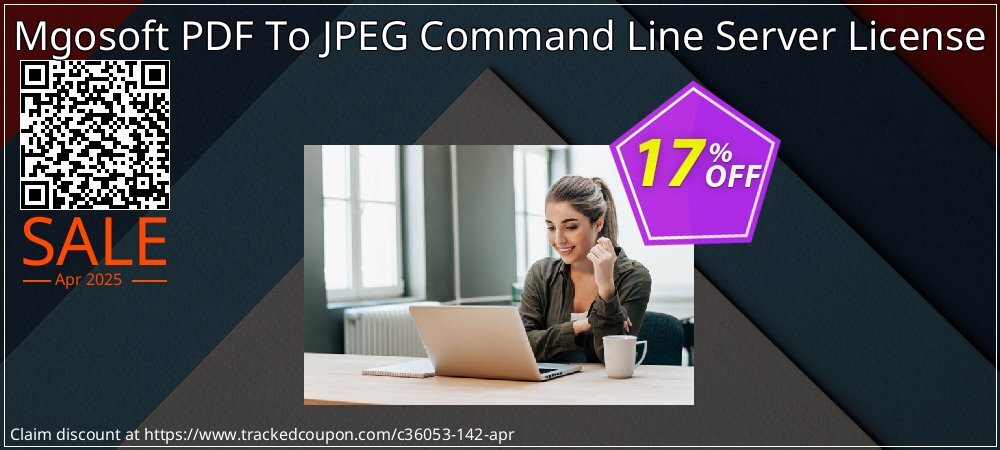 Mgosoft PDF To JPEG Command Line Server License coupon on Working Day sales