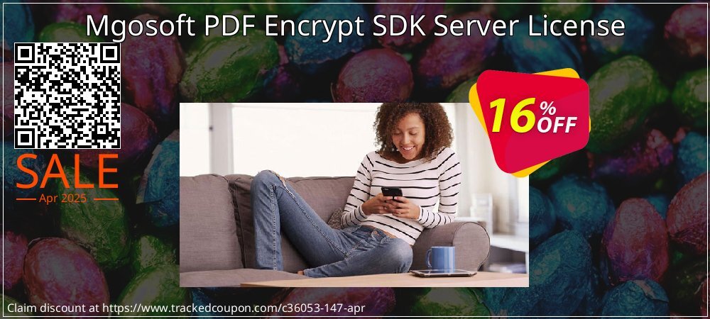 Mgosoft PDF Encrypt SDK Server License coupon on April Fools' Day offering discount