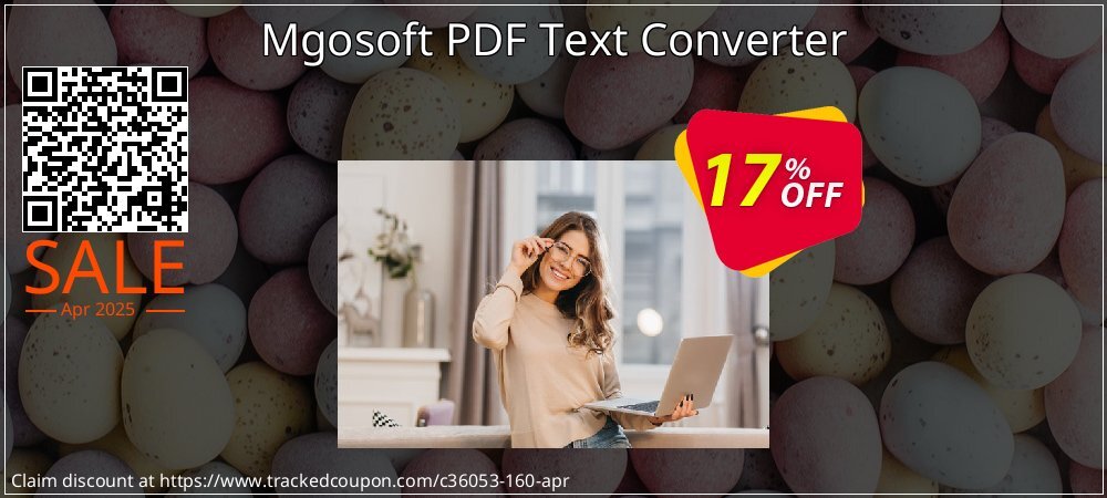 Mgosoft PDF Text Converter coupon on Mother Day sales