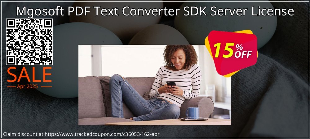 Mgosoft PDF Text Converter SDK Server License coupon on Working Day offer