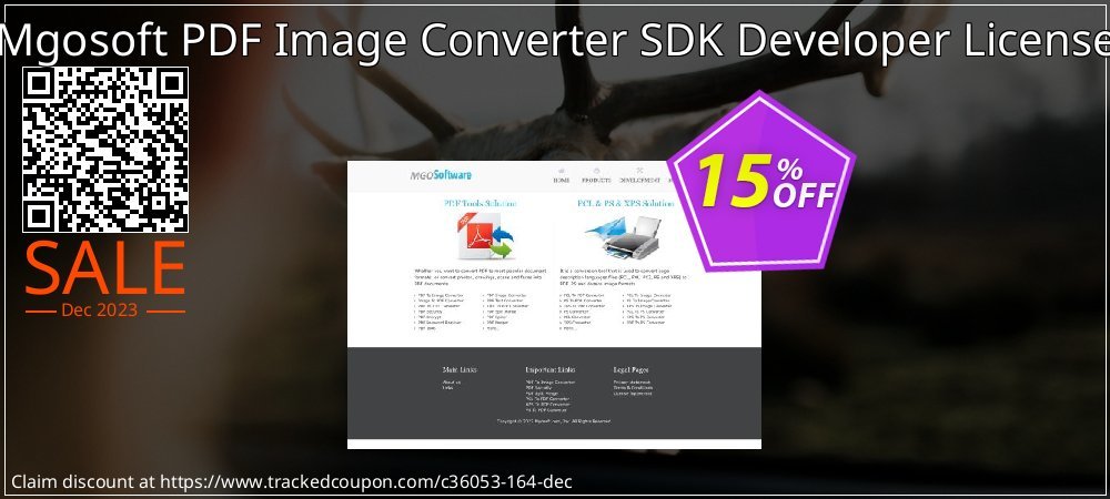 Mgosoft PDF Image Converter SDK Developer License coupon on April Fools' Day offer