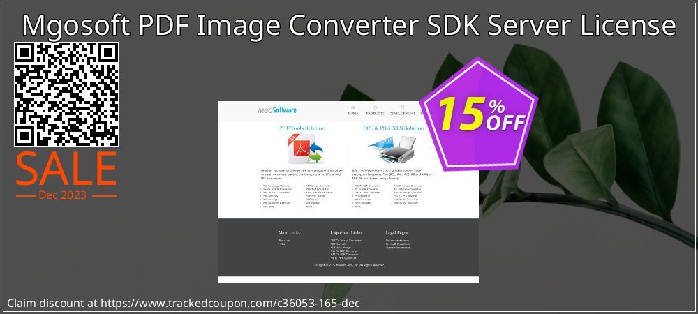 Mgosoft PDF Image Converter SDK Server License coupon on Mother Day offering sales
