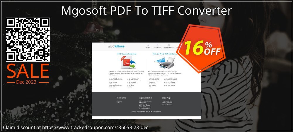 Mgosoft PDF To TIFF Converter coupon on Constitution Memorial Day discounts