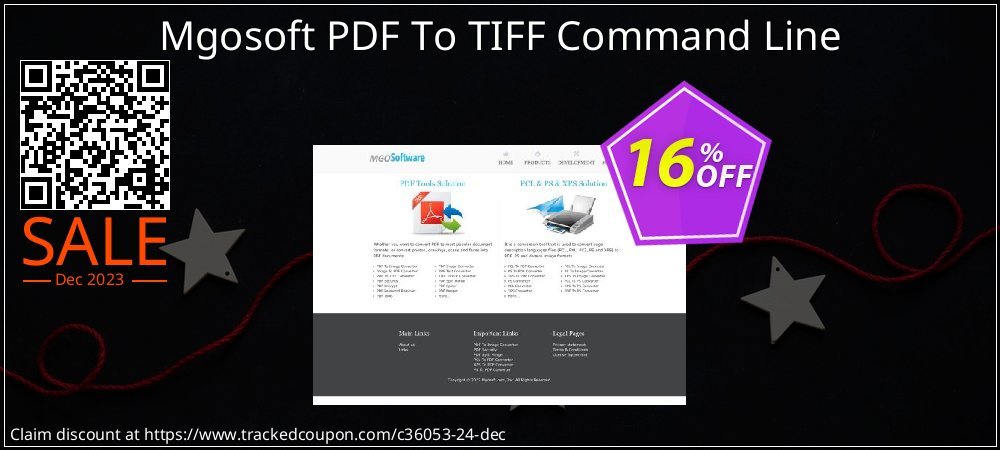 Mgosoft PDF To TIFF Command Line coupon on World Password Day promotions