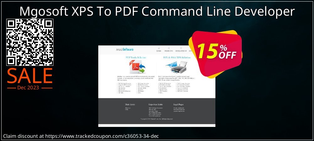 Mgosoft XPS To PDF Command Line Developer coupon on Tell a Lie Day promotions