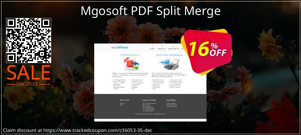Mgosoft PDF Split Merge coupon on Mother Day deals