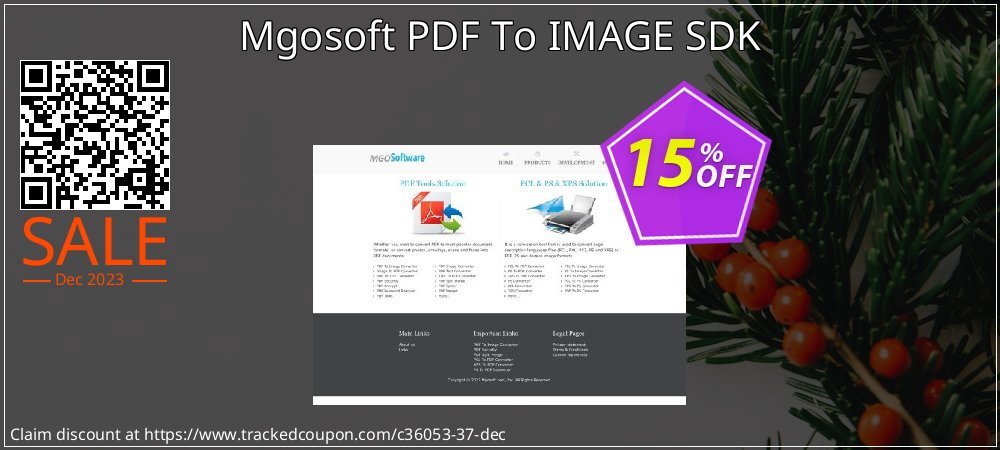 Mgosoft PDF To IMAGE SDK coupon on Working Day discount