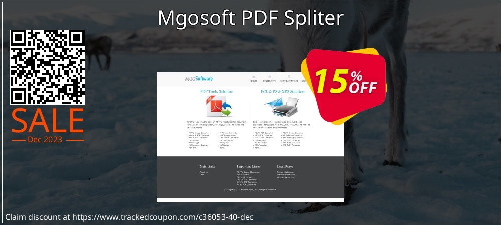 Mgosoft PDF Spliter coupon on Mother's Day super sale