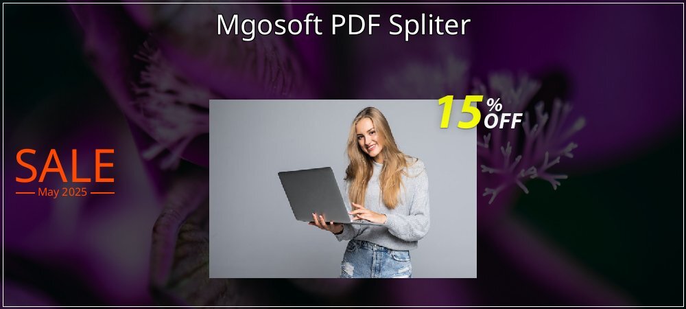 Mgosoft PDF Spliter coupon on National Walking Day offering sales