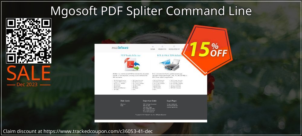 Mgosoft PDF Spliter Command Line coupon on World Party Day super sale