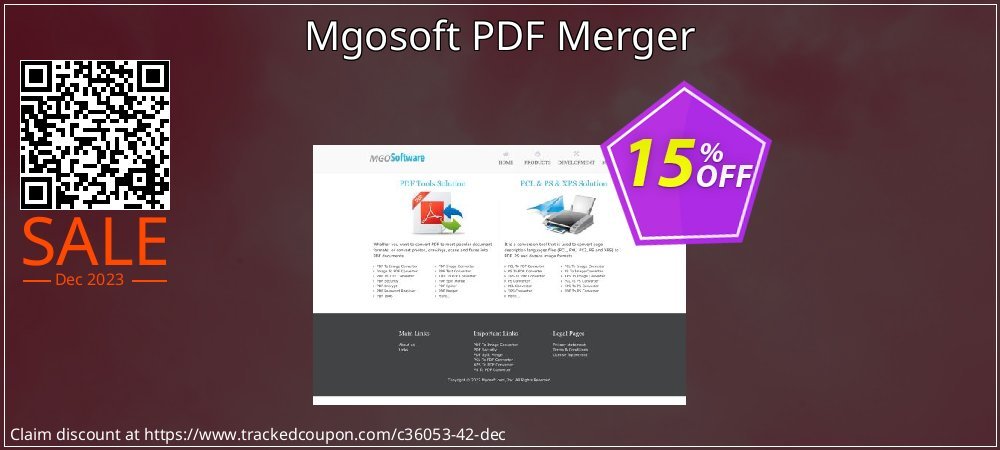 Mgosoft PDF Merger coupon on Working Day promotions