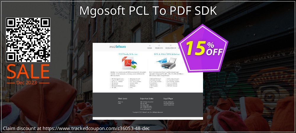 Mgosoft PCL To PDF SDK coupon on Easter Day offering discount