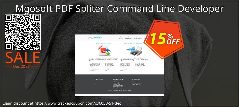 Mgosoft PDF Spliter Command Line Developer coupon on Palm Sunday super sale