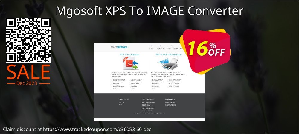 Mgosoft XPS To IMAGE Converter coupon on Mother Day promotions