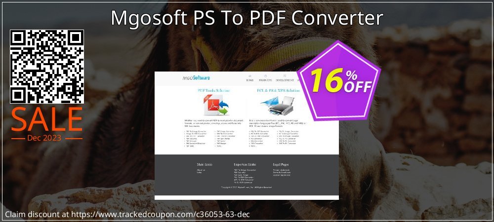Mgosoft PS To PDF Converter coupon on Constitution Memorial Day offer
