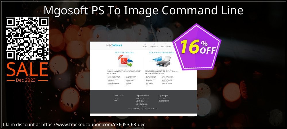 Mgosoft PS To Image Command Line coupon on Virtual Vacation Day offering sales