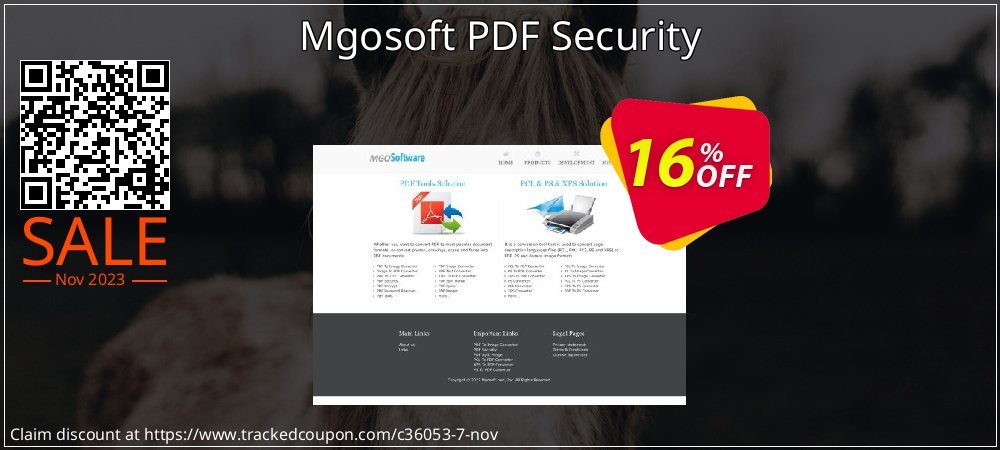 Mgosoft PDF Security coupon on Working Day sales