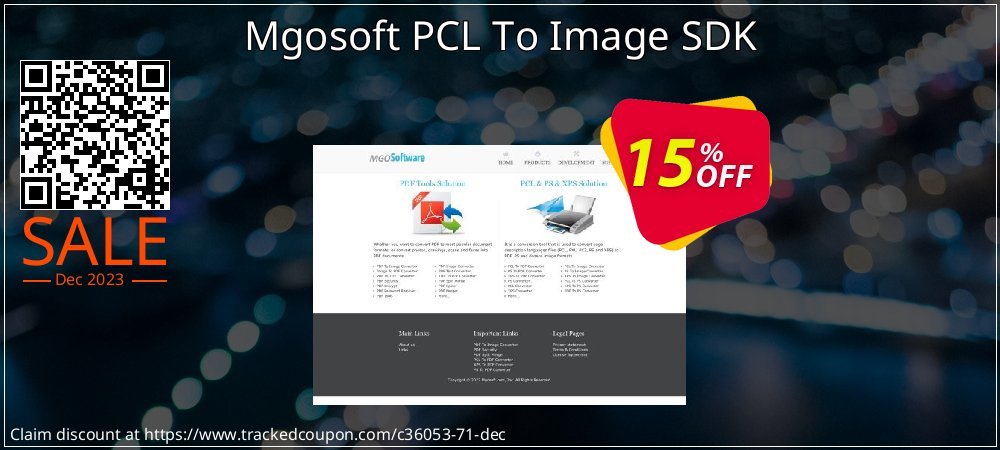 Mgosoft PCL To Image SDK coupon on World Party Day sales