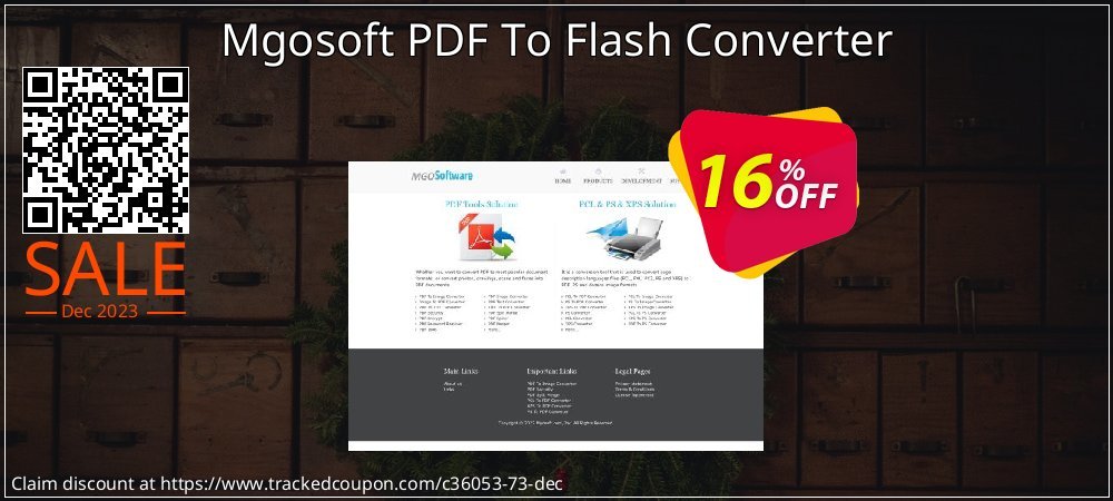 Mgosoft PDF To Flash Converter coupon on Easter Day offer