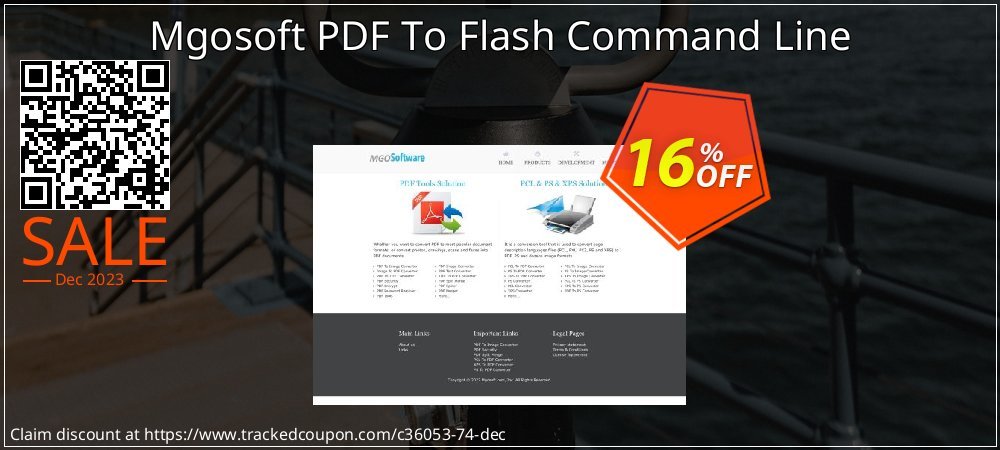 Mgosoft PDF To Flash Command Line coupon on World Password Day offering discount