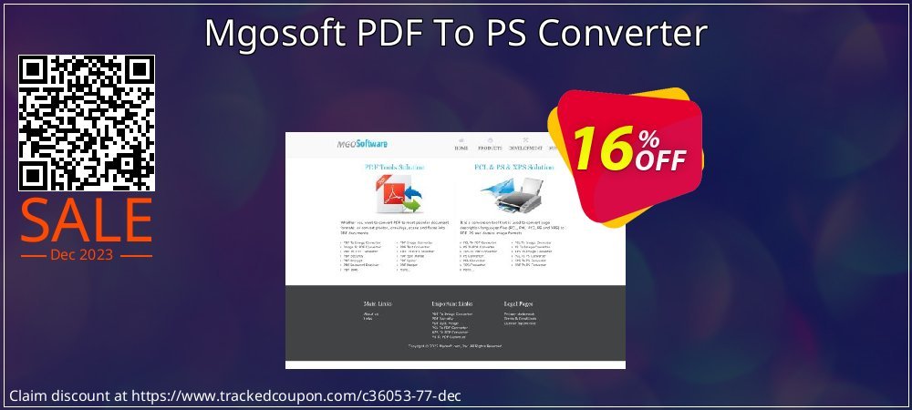 Mgosoft PDF To PS Converter coupon on April Fools' Day super sale
