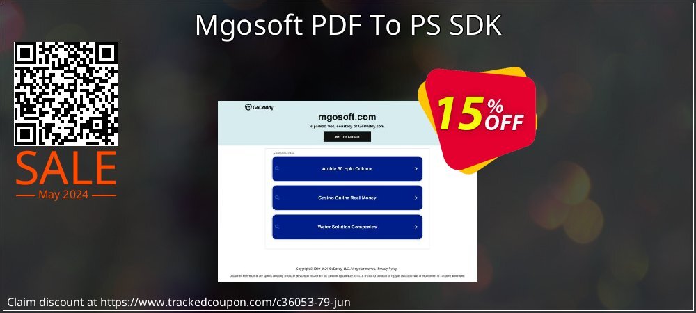 Mgosoft PDF To PS SDK coupon on National Smile Day sales