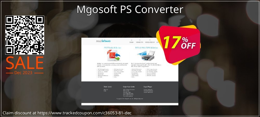 Mgosoft PS Converter coupon on World Party Day deals
