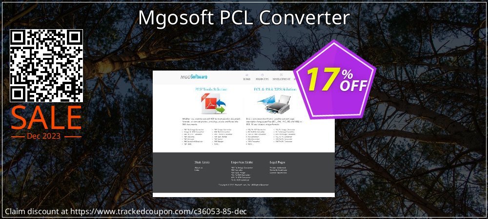 Mgosoft PCL Converter coupon on National Walking Day offering sales