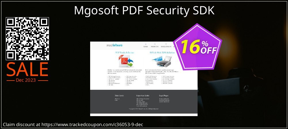 Mgosoft PDF Security SDK coupon on World Password Day offer