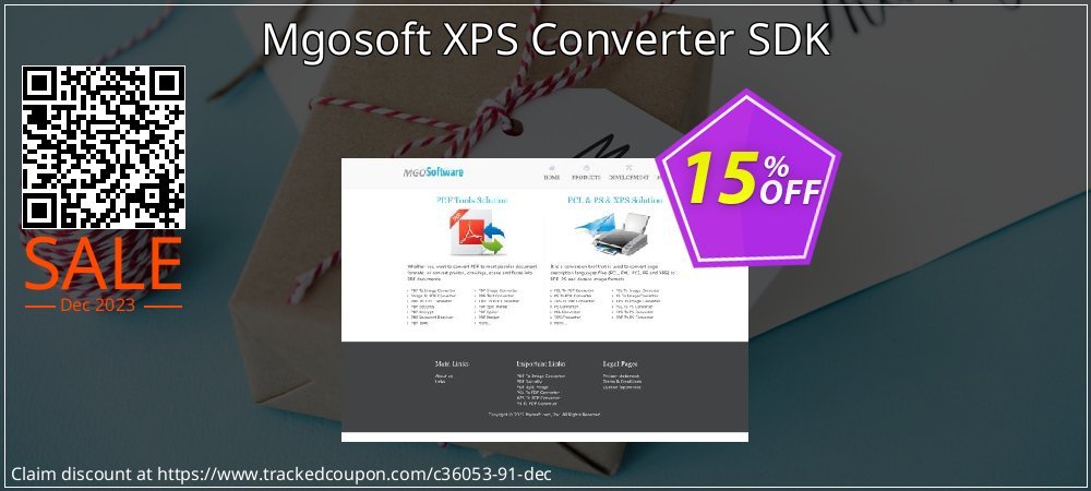 Mgosoft XPS Converter SDK coupon on World Party Day offer
