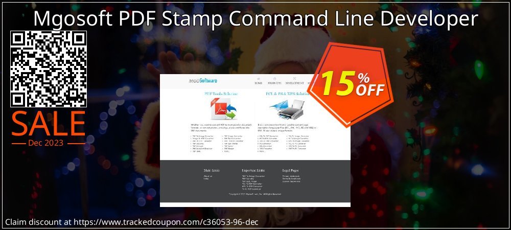 Mgosoft PDF Stamp Command Line Developer coupon on World Party Day discounts