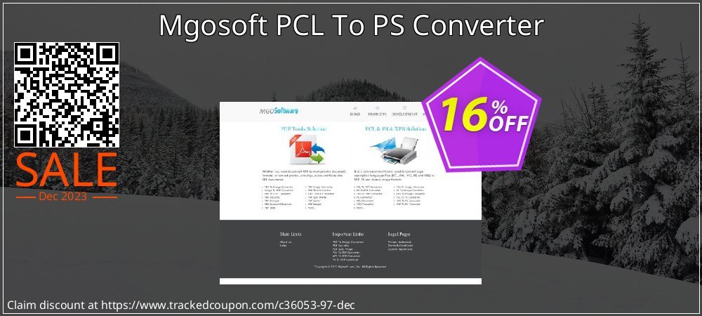 Mgosoft PCL To PS Converter coupon on Working Day sales