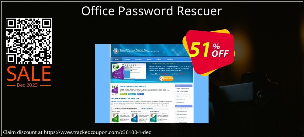 Office Password Rescuer coupon on World Party Day offering discount