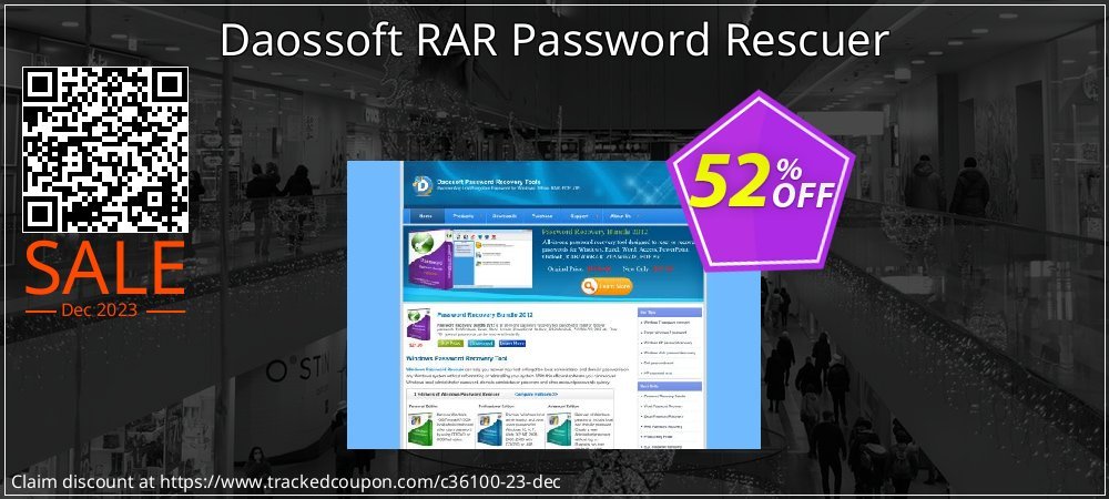 Daossoft RAR Password Rescuer coupon on Virtual Vacation Day discounts