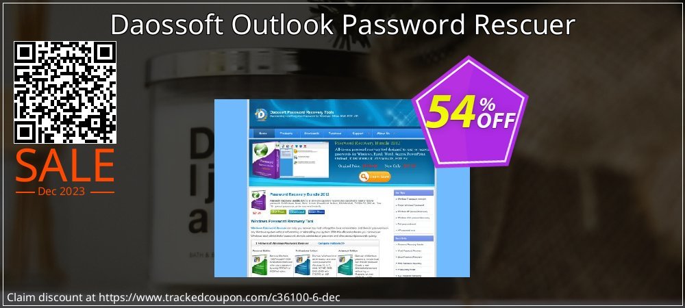 Daossoft Outlook Password Rescuer coupon on World Party Day sales