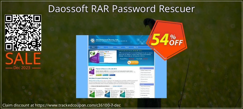 Daossoft RAR Password Rescuer coupon on April Fools' Day deals
