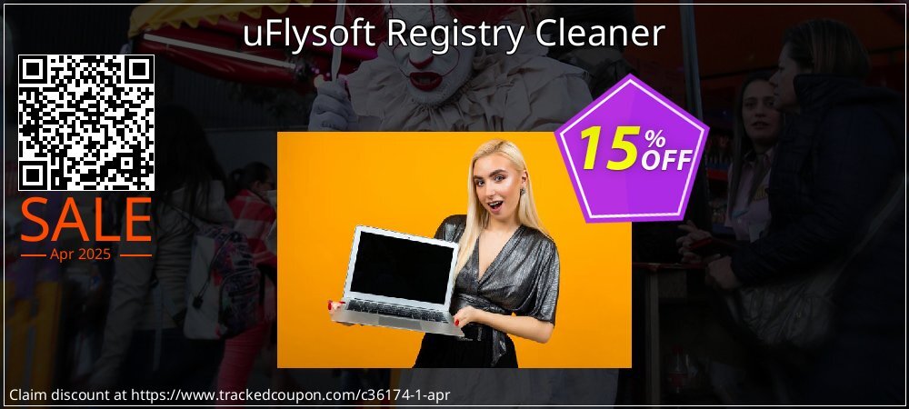 uFlysoft Registry Cleaner coupon on World Party Day super sale