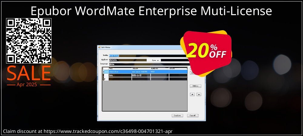 Epubor WordMate Enterprise Muti-License coupon on National Loyalty Day super sale