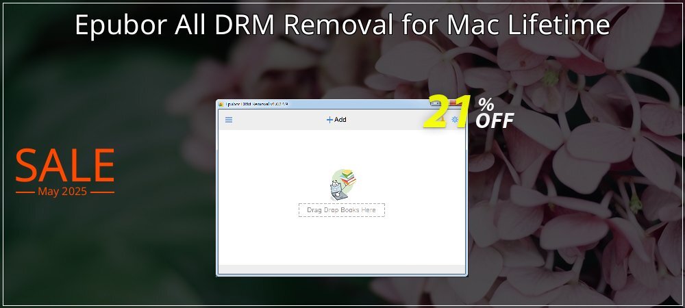 Epubor All DRM Removal for Mac Lifetime coupon on World Password Day offering discount