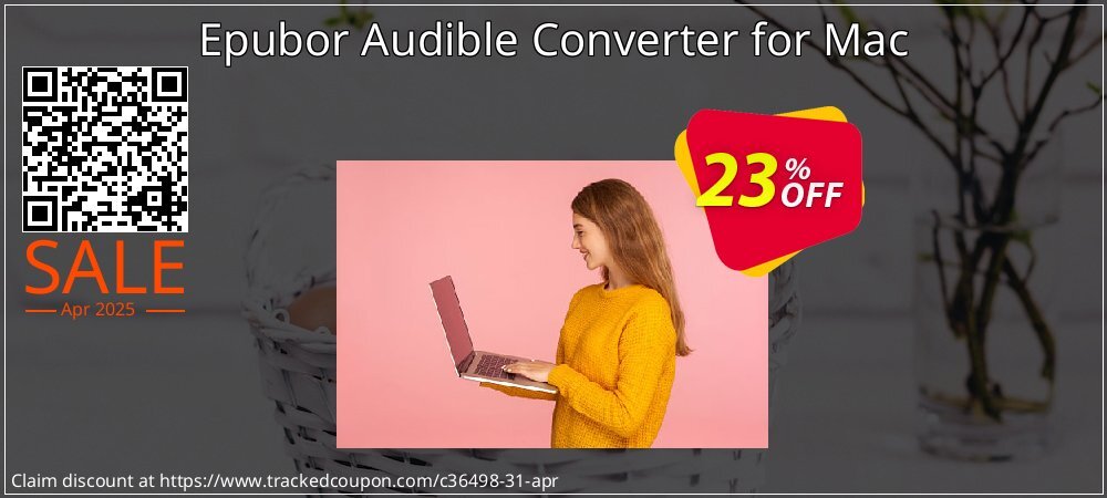 Epubor Audible Converter for Mac coupon on World Party Day sales