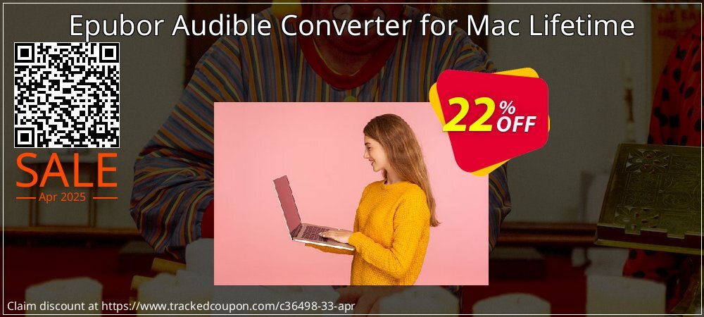 Epubor Audible Converter for Mac Lifetime coupon on Easter Day offer