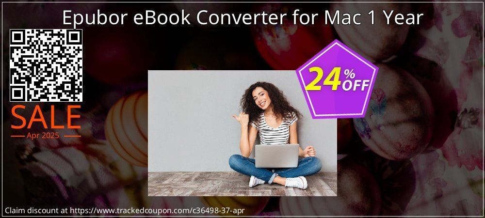 Epubor eBook Converter for Mac 1 Year coupon on April Fools' Day super sale